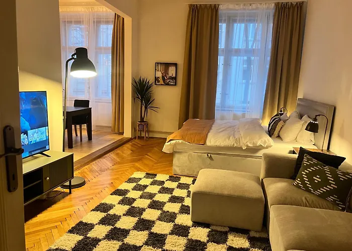 Apartman Vinohrady Elegance By House Of Huxe Prága